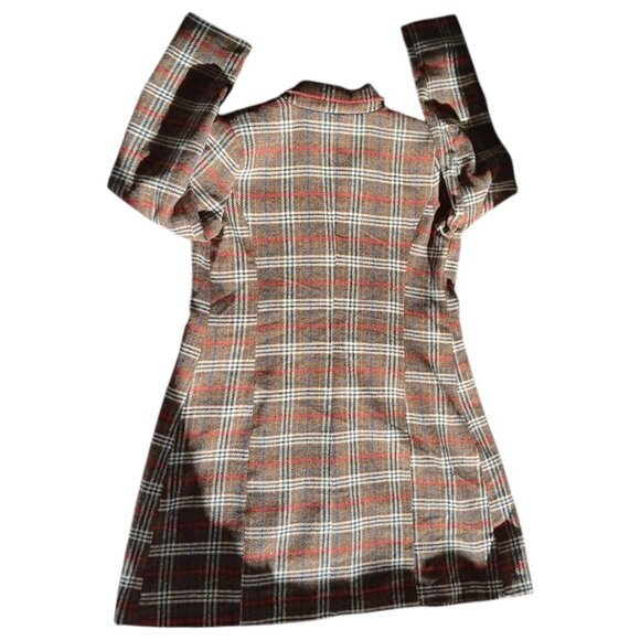 Urban Republic Women’s Plaid Coat Size Large Fall/ Winter Jacket Academia core - Picture 6 of 11